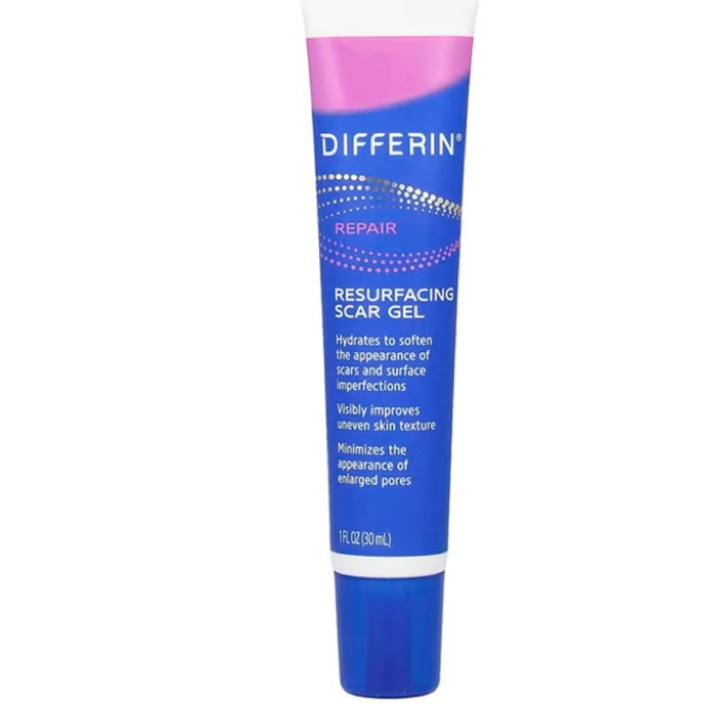 NEW Differin Resurfacing Scar Gel Hydrates Softens Appearance Scars Imperfection
